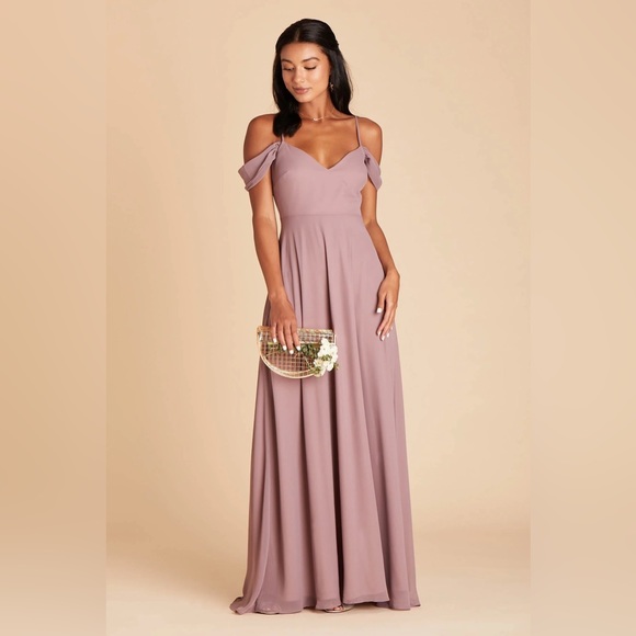 Birdy Grey Dresses & Skirts - Birdy Grey DEVIN CONVERTIBLE DRESS CHIFFON DARK MAUVE XL NEW NWT BRIDESMAID